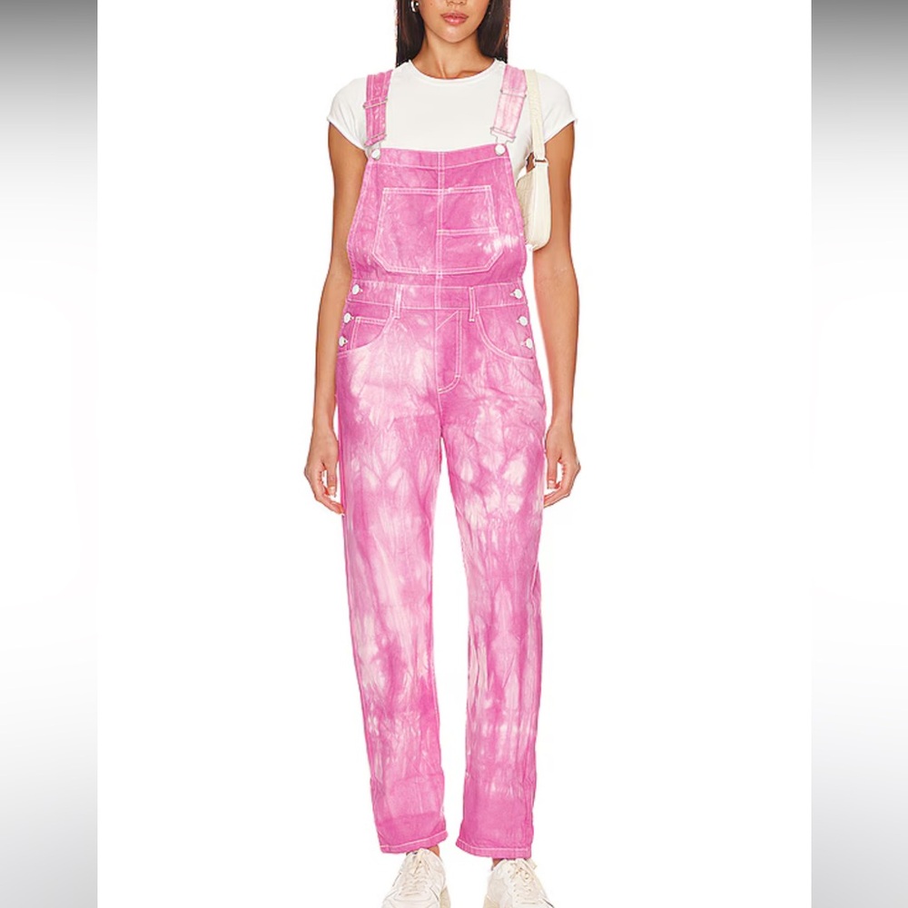 Free People, Ziggy Denim Overall S, worn once. Like new